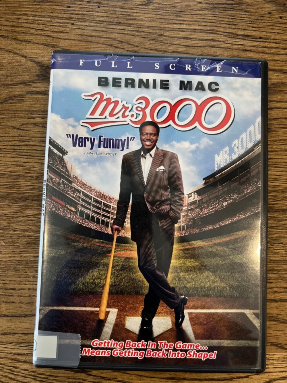 Mr. 3000 2004 Movie Full Screen DVD Comedy Bernie Mac Angela Bassett Pre-Owned